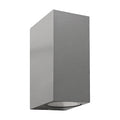 Aplique gris bidireccional interior/exterior 2 luces GU10 - DLAP0009