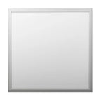 Panel aluminio blanco 60,5x60,5 cm 3500K LED 48W - DOPA0003