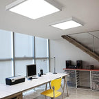 Panel aluminio blanco 60,5x60,5 cm 3500K LED 48W - DOPA0003