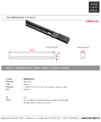 Kit negro riel monofásico 2 m + 5 focos con ampolletas GU10 - KOFO0005
