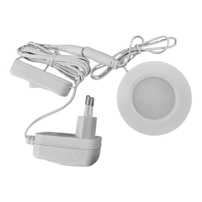 Foco sobrepuesto o embutido Ø7x1,8 cm LED 3W - EVFO0009