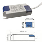 Foco embutido fijo blanco LED 10W - EVFO0020