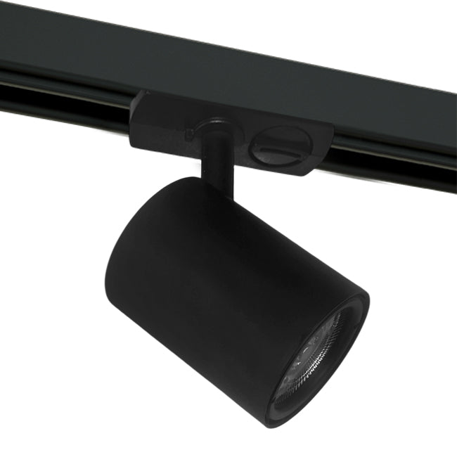 Foco para riel negro LED 8W - EVFO0036