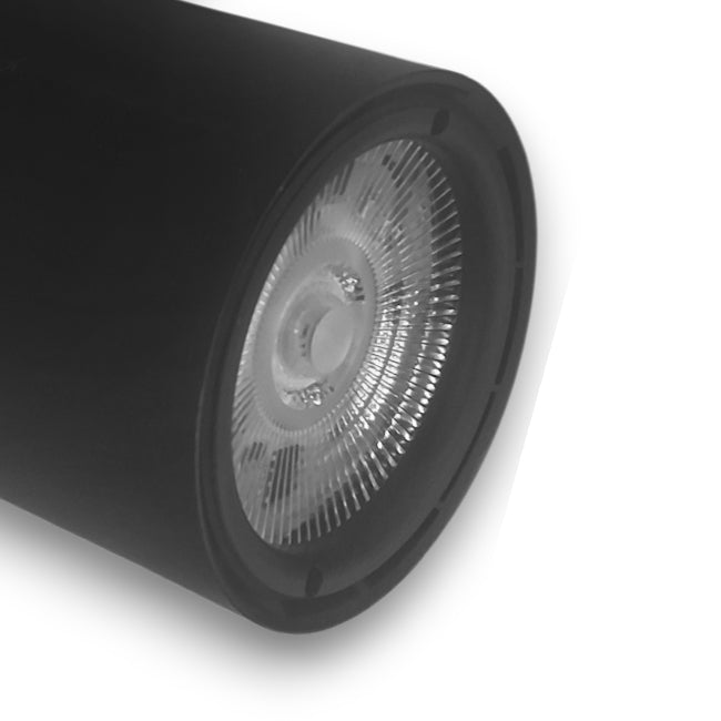 Foco para riel negro LED 8W - EVFO0036