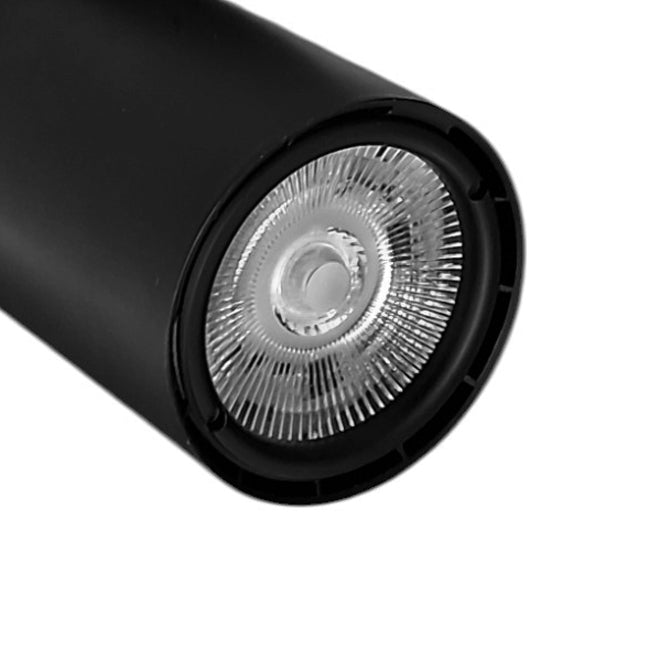 Foco sobrepuesto negro techo muro LED 8W - EVFO0038