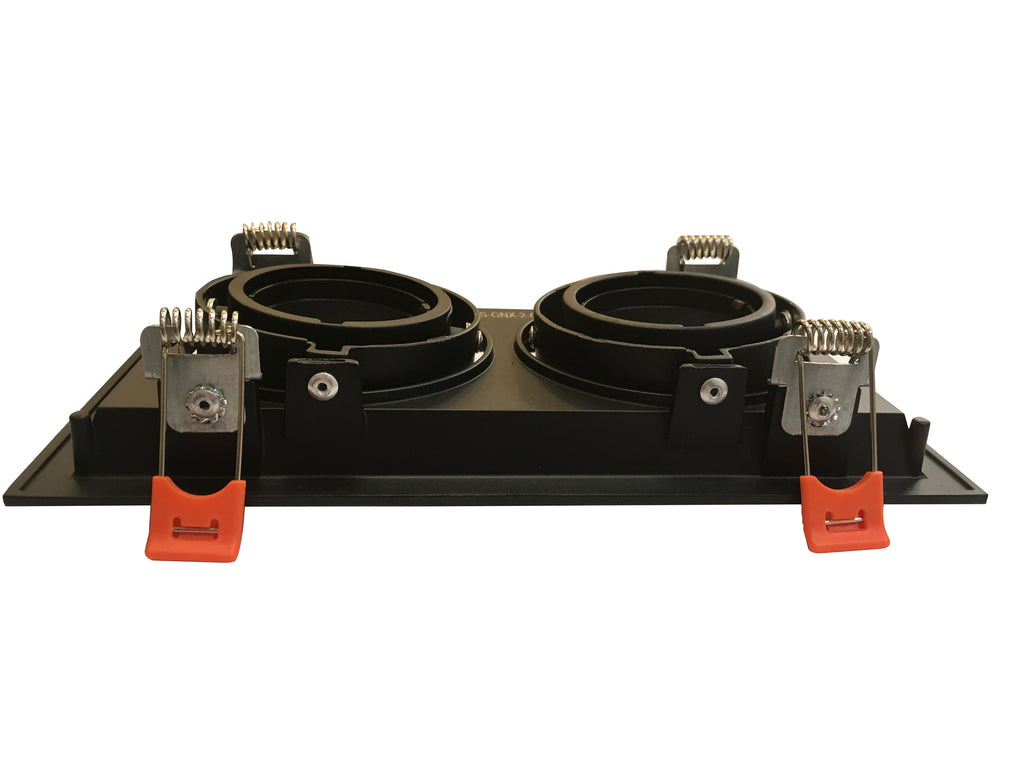 Foco embutido puzzle doble GU10 - EVFO0057