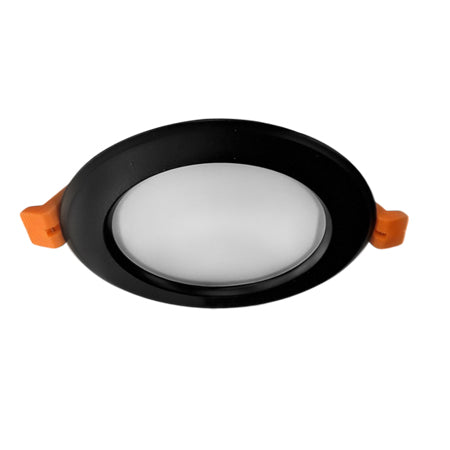 Foco embutido negro dimeable 6W - EVFO0061