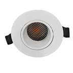 Foco embutido blanco dimeable LED 9W 2600K- EVFO0065