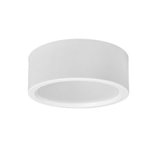 Cargar imagen en el visor de la galería, Foco sobrepuesto aluminio blanco interior Ø12x4,5 cm LED 10W - EVPL0007
