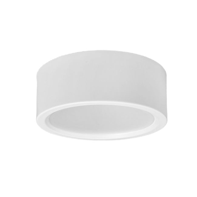 Foco sobrepuesto aluminio blanco interior Ø12x4,5 cm LED 10W - EVPL0007