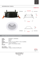 Tapa aluminio blanco - EVTA0001