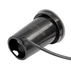 Foco embutido policarbonato y acero inoxidable plata Ø8x12 cm GU10 - GLFO0019