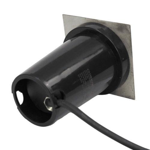 Foco embutido policarbonato y acero inoxidable plata 8x8 cm GU10 - GLFO0020