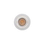 Foco embutido policarbonato blanco Ø3.7 cm 1W LED - GLFO0021