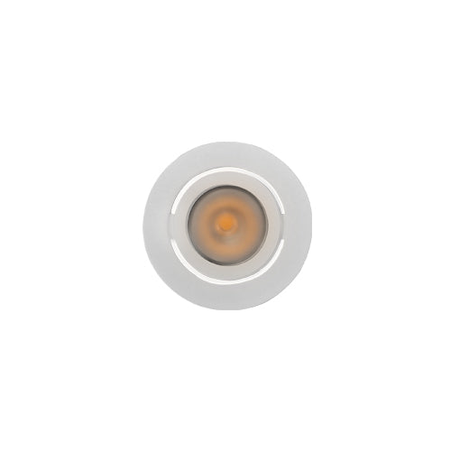 Foco embutido policarbonato blanco Ø3.7 cm 1W LED - GLFO0021