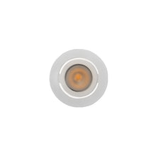 Cargar imagen en el visor de la galería, Foco embutido policarbonato blanco Ø3.7 cm 1W LED - GLFO0021
