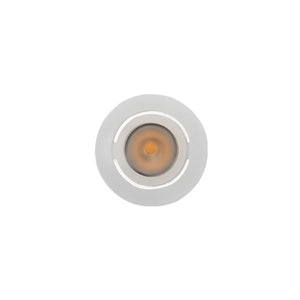 Foco embutido policarbonato blanco Ø3.7 cm 1W LED - GLFO0021