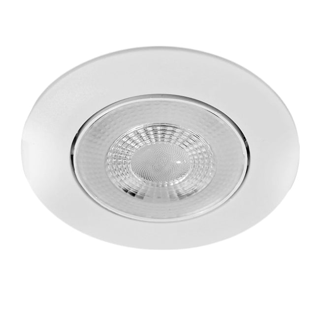 Foco embutido policarbonato Ø8.6cm 5W LED  - GLFO0024