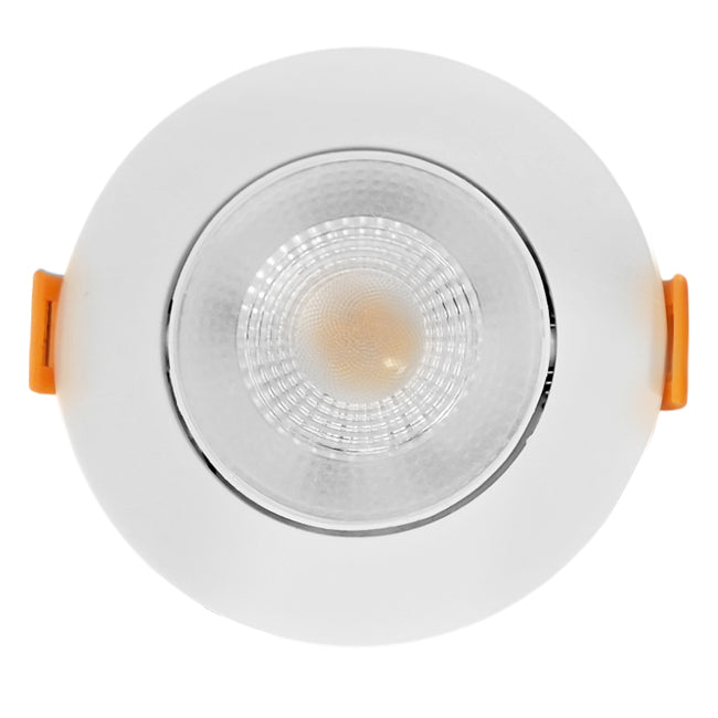 Foco embutido policarbonato Ø8.6cm 5W LED  - GLFO0024