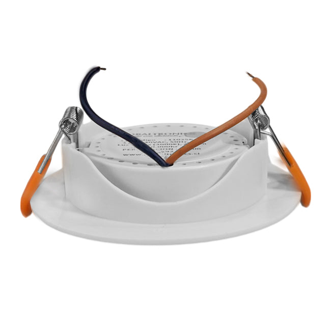 Foco embutido policarbonato Ø8.6cm 5W LED  - GLFO0024