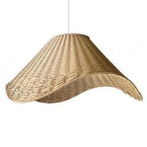 Lámpara colgante PVC natural Ø60 cm E27 - ILLC0003