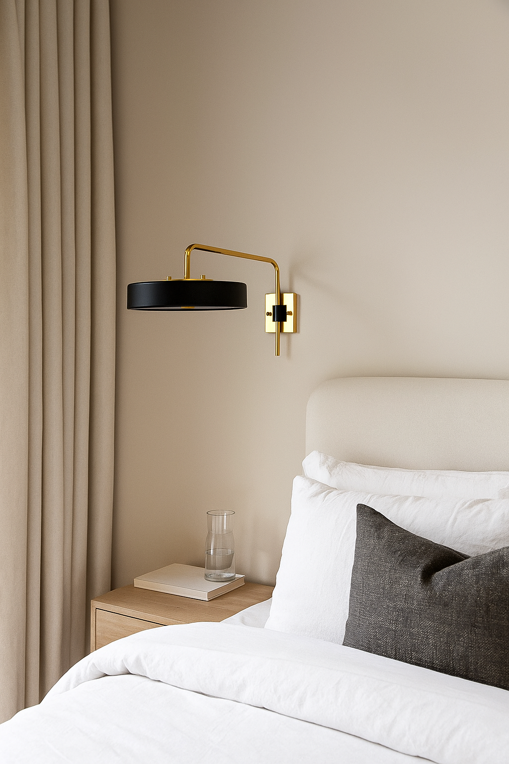 Apliqué metal bronce negro Ø35x31 cm 3 luces G9 - LGAP0062