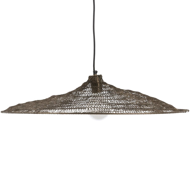 Lámpara colgante hierro bronce oscuro Ø90 cm E27 - IXLC0070
