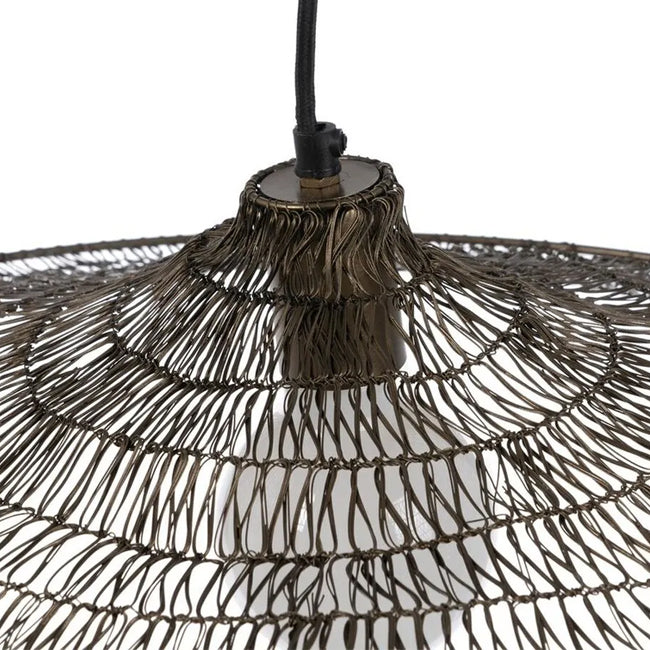 Lámpara colgante hierro bronce oscuro Ø90 cm E27 - IXLC0070