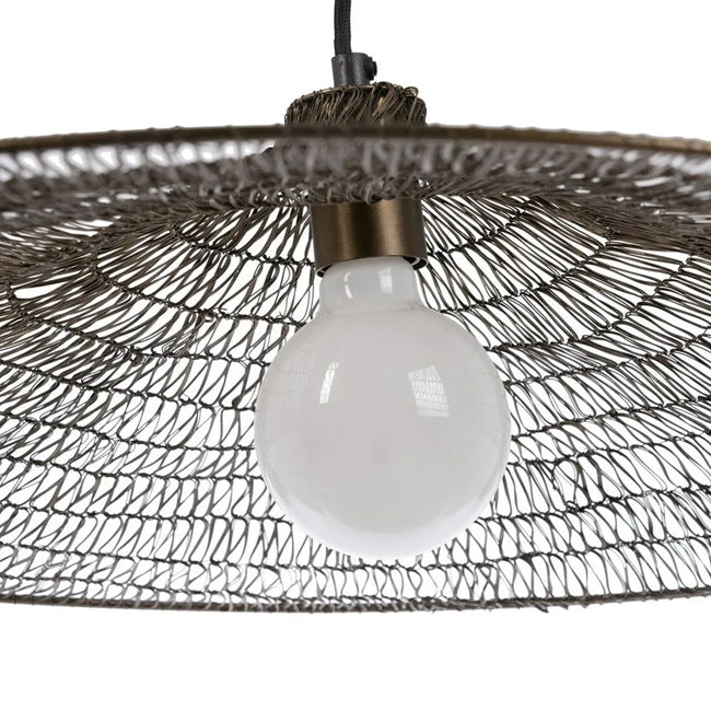 Lámpara colgante hierro bronce oscuro Ø90 cm E27 - IXLC0070