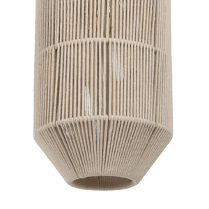 Lámpara colgante textil natural  Ø21x37 cm E27 - IXLC0081