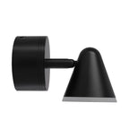 Apliqué metal negro acrílico empavonado LED 5W - JGAP0010