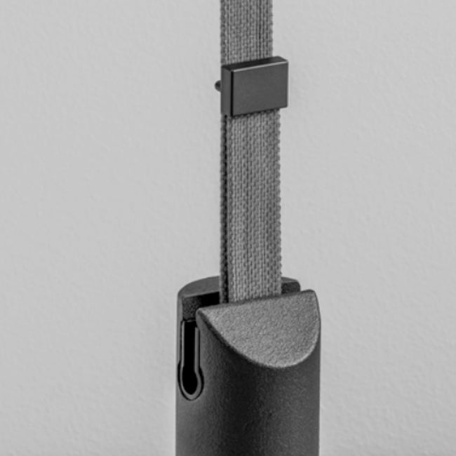 Soporte de montaje negro para correa cinturón - JGCO0002