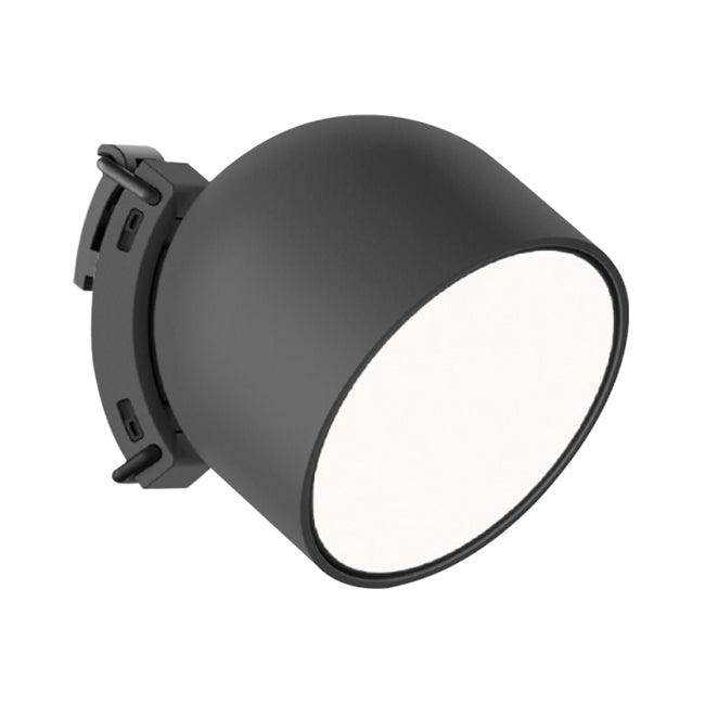 Foco colgante aluminio negro Ø10x10 cm 12W LED - JGFO0001