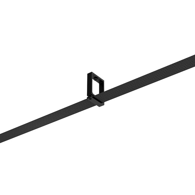 Hebilla color negro para soporte de lampara colgante  - JGHE0001