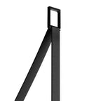 Hebilla color negro para soporte de lampara colgante  - JGHE0001