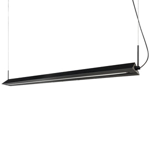 Lámpara colgante lineal negro largo 120 cm LED 30W - JGLC0022