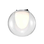 Lámpara colgante aluminio vidrio Ø20x20 8W LED - JGLC0030