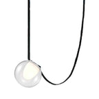 Lámpara colgante aluminio vidrio Ø20x20 8W LED - JGLC0030