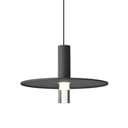 Lámpara colgante aluminio negro Ø28cm 6W LED - JGLC0034