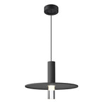 Lámpara colgante aluminio negro Ø28cm 6W LED - JGLC0034