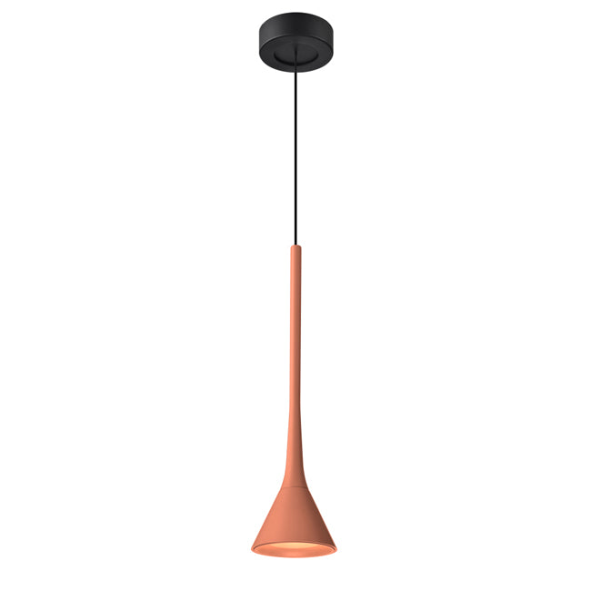 Lámpara colgante metal terracota Ø11,8 cm 7W LED - JGLC0035