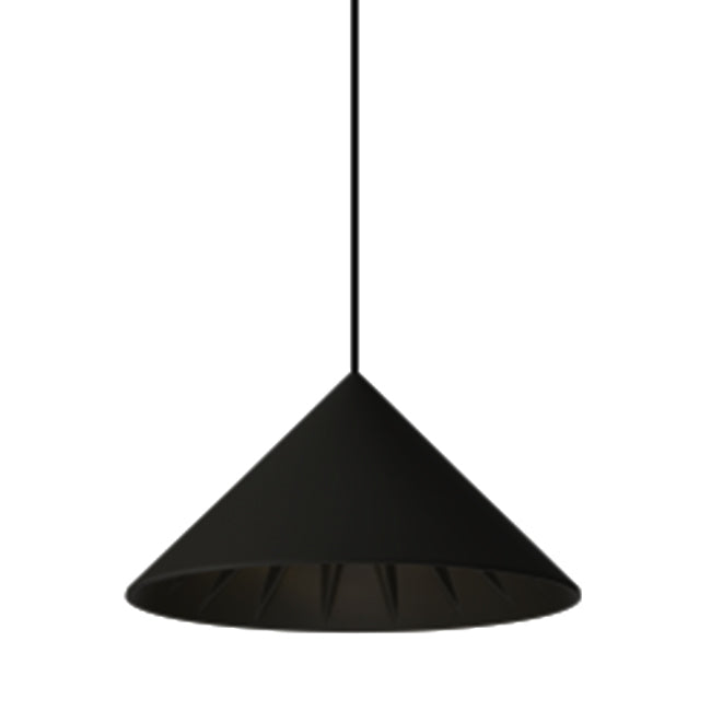 Lámpara colgante metal negro Ø19.6 cm 6W LED - JGLC0036