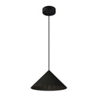Lámpara colgante metal negro Ø19.6 cm 6W LED - JGLC0036