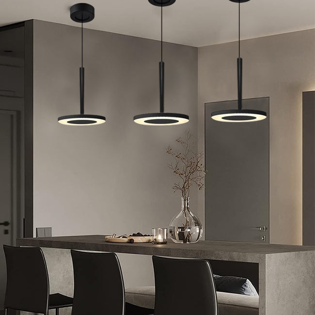 Lámpara colgante metal Ø18x21 cm  12W LED - JGLC0037