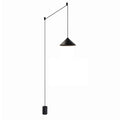 Lámpara de pie negro a muro - LED 15W 3000k - JGLP0004