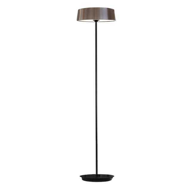 Lámpara de pie  alumino café negro 20W LED - JGLP0006