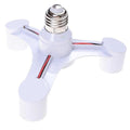 Adaptador para tres luces E27 - KKAD0006