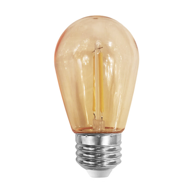 Ampolleta Guirnalda ámbar LED 1W E27 - KOAM0002