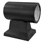 Foco aluminio negro exterior Ø6x10 cm IP 54 GU10- KOAP0004