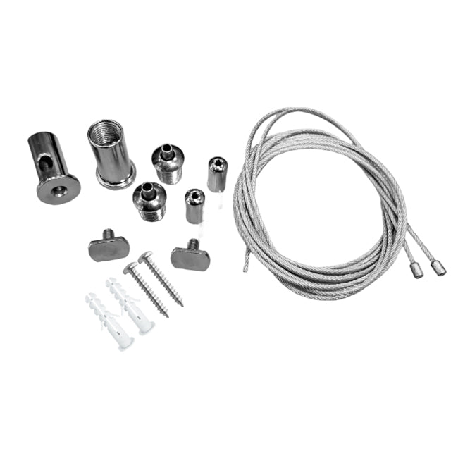 Piola para lampara colgante cromo 120 cm - KOCO0007